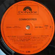 LP - The Commodores - United