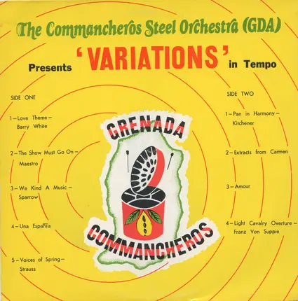 The Commancheros Steel Orchestra - Presents 'Variations' In Tempo