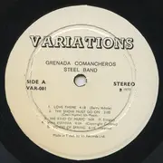 LP - The Commancheros Steel Orchestra - Presents 'Variations' In Tempo
