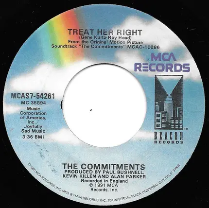 The Commitments - Treat Her Right / Mr. Pitiful