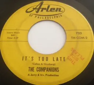 The Companions - It's Too Late
