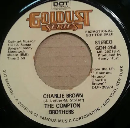 The Compton Brothers - Haunted House / Charlie Brown