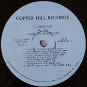 LP - The Conner Brothers - Bluegrass By The Conner Brothers