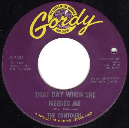 The Contours - Can You Jerk Like Me