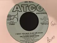 The Cooper Dodge Band - I Want You Back In My Life Again