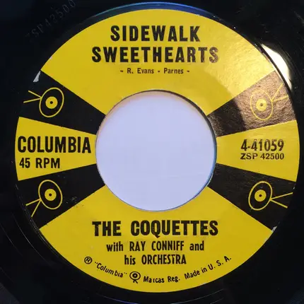 The Coquettes - Sidewalk Sweethearts / Ask Anyone Who Knows