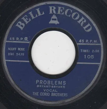 The Corio Brothers / Danny Lanham - Problems / A Lover's Question