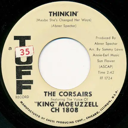 The Corsairs - Smoky Places / Thinkin'