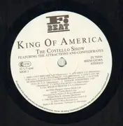 LP - The Costello Show featuring The Attractions and Confederates - King Of America