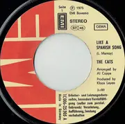 7inch Vinyl Single - The Cats - Like A Spanish Song / Loving Arms
