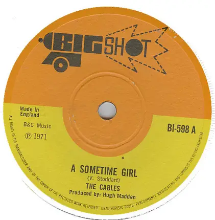 The Cables - A Sometime Girl