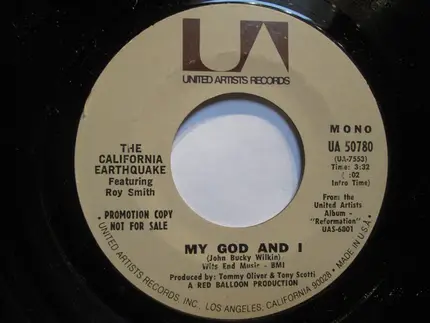The California Earthquake - My God And I