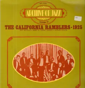 California Ramblers - The California Ramblers  1925