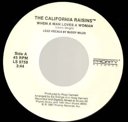 The California Raisins - When A Man Loves A Woman