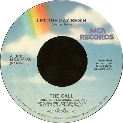 The Call - Let the Day Begin