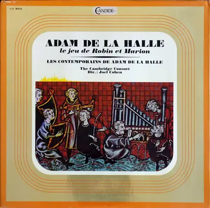 The Cambridge Consort , Joel Cohen - Les Contemporains De La Adam La Halle