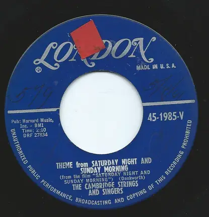 The Cambridge Strings And Singers - Sabre Dance Boogie
