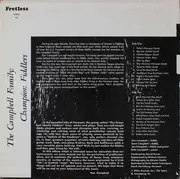 LP - The Campbell Family - Champion Fiddlers