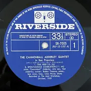LP - The Cannonball Adderley Quintet - In San Francisco
