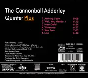 CD - Cannonball Adderley - The Cannonball Adderley Quintet Plus - Digipak