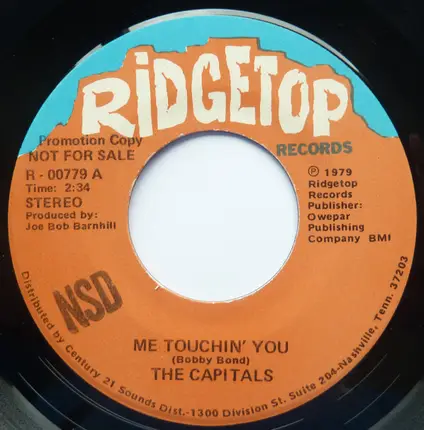 The Capitals - Me Touchin' You