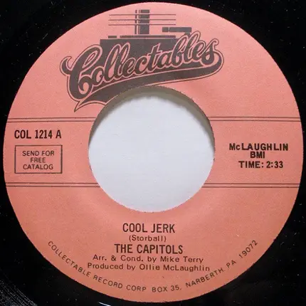 The Capitols - Cool Jerk / Hello stranger