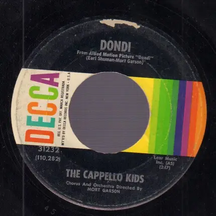 The Cappello Kids - Dondi