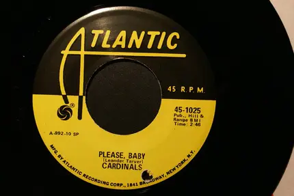 The Cardinals - Under A Blanket Of Blue / Please, Baby
