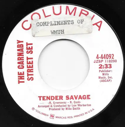 The Carnaby Street Set - I Was Kaiser Bill's Batman / Tender Savage