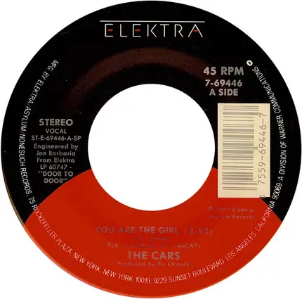 The Cars - You Are The Girl