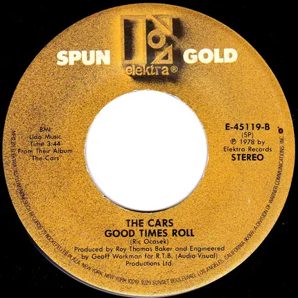 The Cars - Just What I Needed