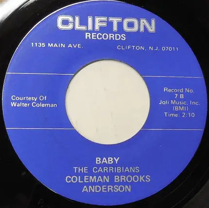 The Carribians / Coleman Brooks Anderson - Wonderland