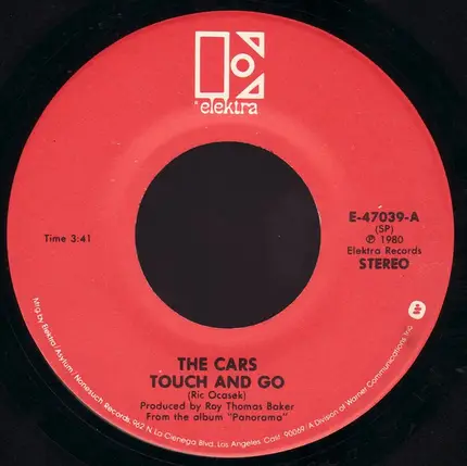 The Cars - Touch And Go