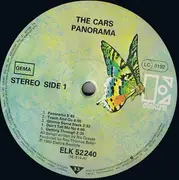 LP - The Cars - Panorama - butterfly labels