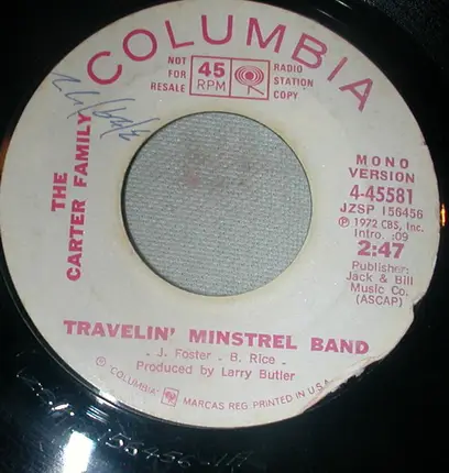 The Carter Family - Travelin' Minstrel Band