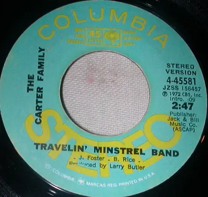 The Carter Family - Travelin' Minstrel Band