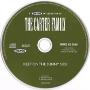CD - The Carter Family - A Proper Introduction To The Carter Family - Keep On The Sunny Side - Still sealed, digipak