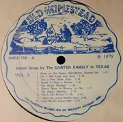 LP - The Carter Family - Gospel Songs By The Carter Family In Texas / Volume 3 - Blue label
