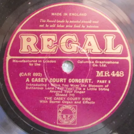 The Casey Kids - A Casey Court Concert