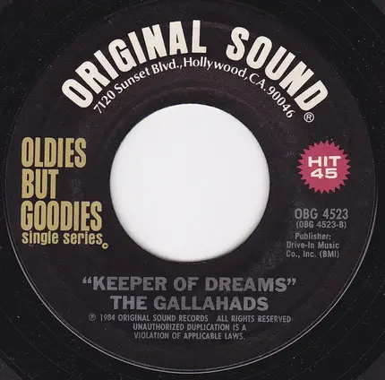 The Casinos / The Gallahads - Then You Can Tell Me Goodbye / Keeper Of Dreams