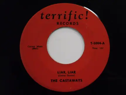 The Castaways / The Gestures - Liar, Liar / Run, Run, Run