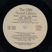 12inch Vinyl Single - The CBS Sound Library - Beach, Waves, Fog Horns, Wind, Weather