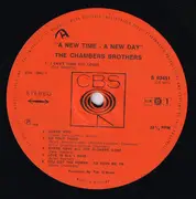 LP - The Chambers Brothers - A New Time - A New Day