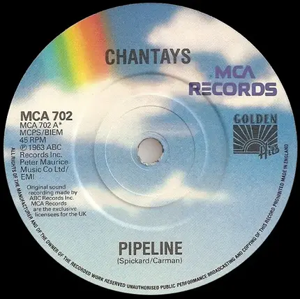 The Chantays / The Surfaris - Pipeline / Wipe Out