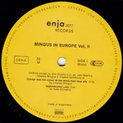 LP - Charles Mingus Quintet Featuring Eric Dolphy - Mingus In Europe Volume II