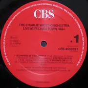 LP - The Charlie Watts Orchestra - Live At  Fulham Town Hall