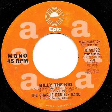 The Charlie Daniels Band - Billy The Kid