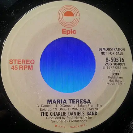 The Charlie Daniels Band - Maria Teresa