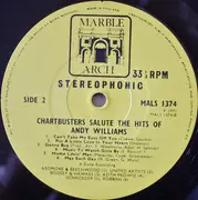 LP - The Chartbusters - Salute The Hits Of Andy Williams