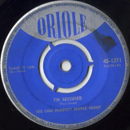 The Chas McDevitt Skiffle Group - Green Back Dollar